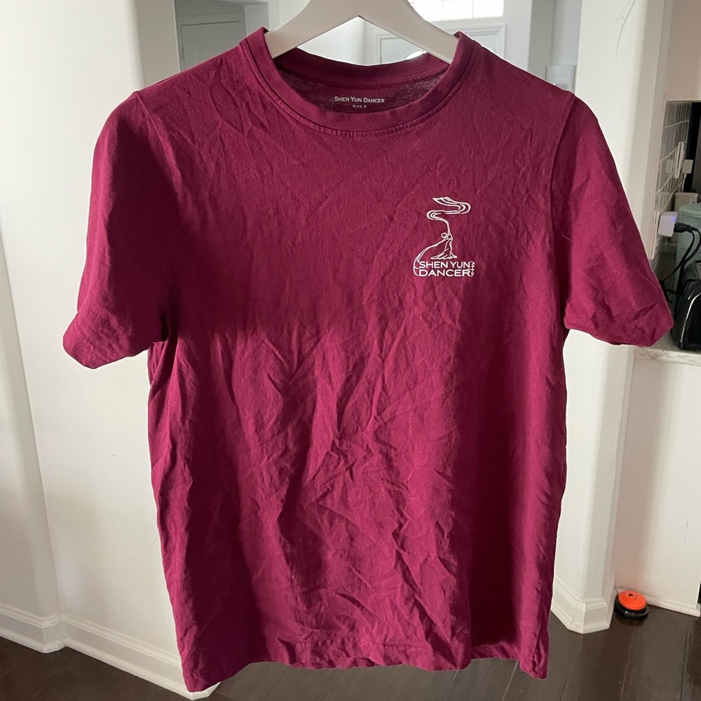 Authentic Shen Yun Dancer Women’s tshirt | Maroon Color | Size Small